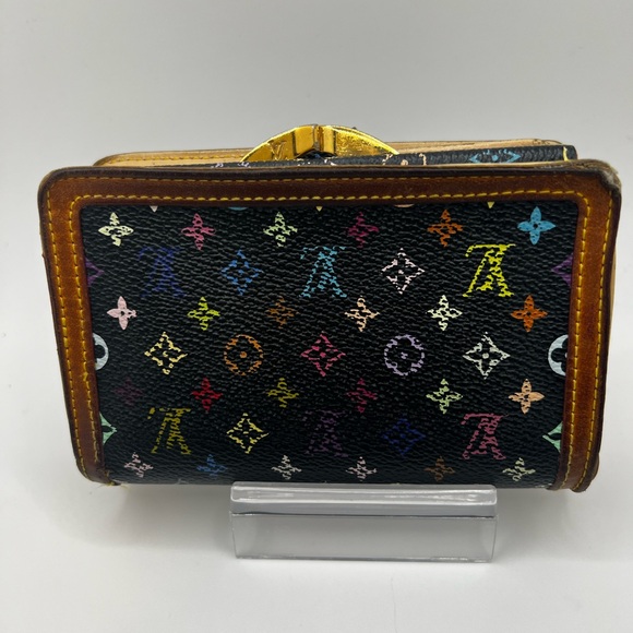 GUC Louis Vuitton Black Murakami Wallet - Picture 3 of 9